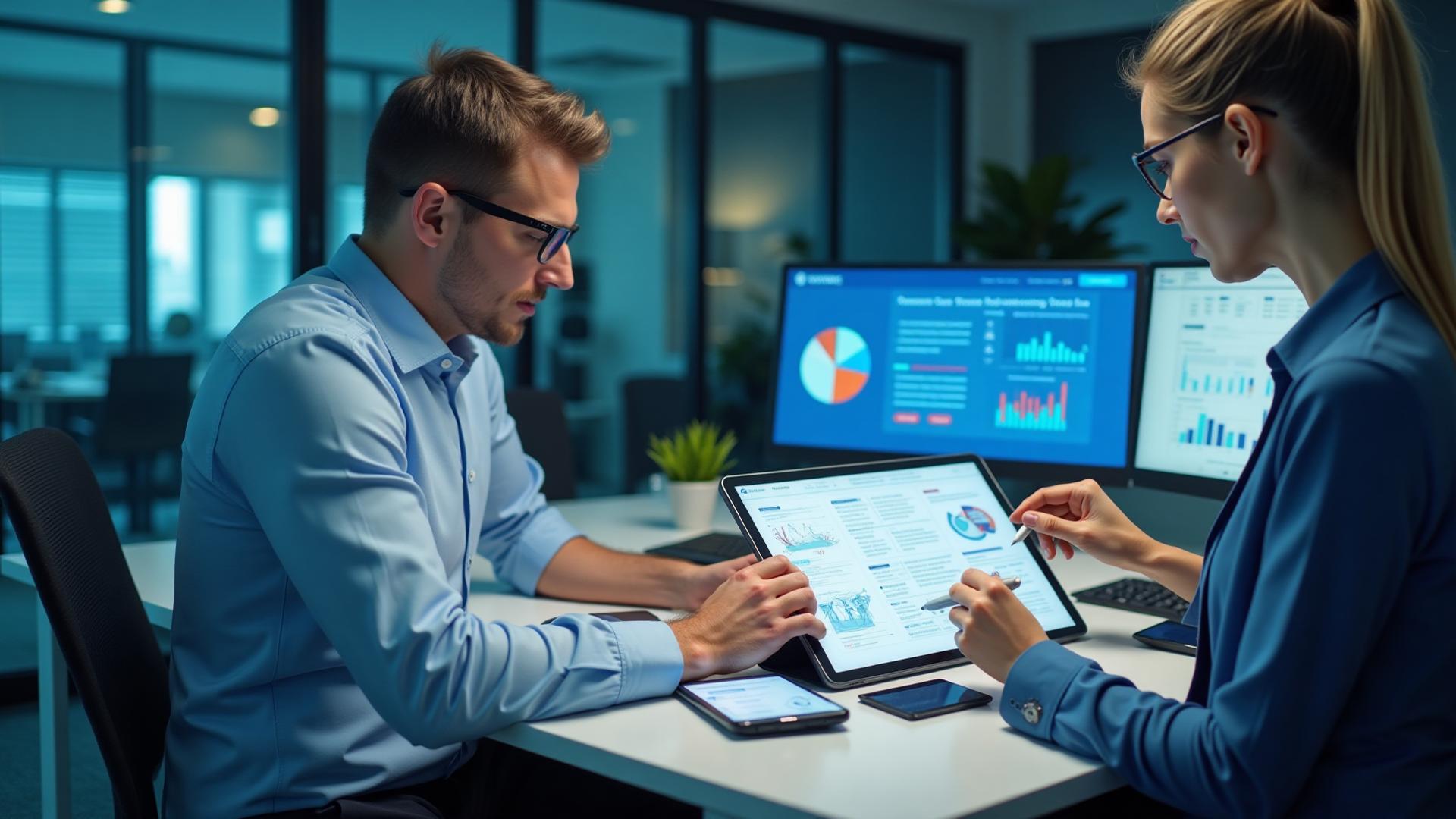 Business team preparing documentation and compliance checklists for AI audit readiness